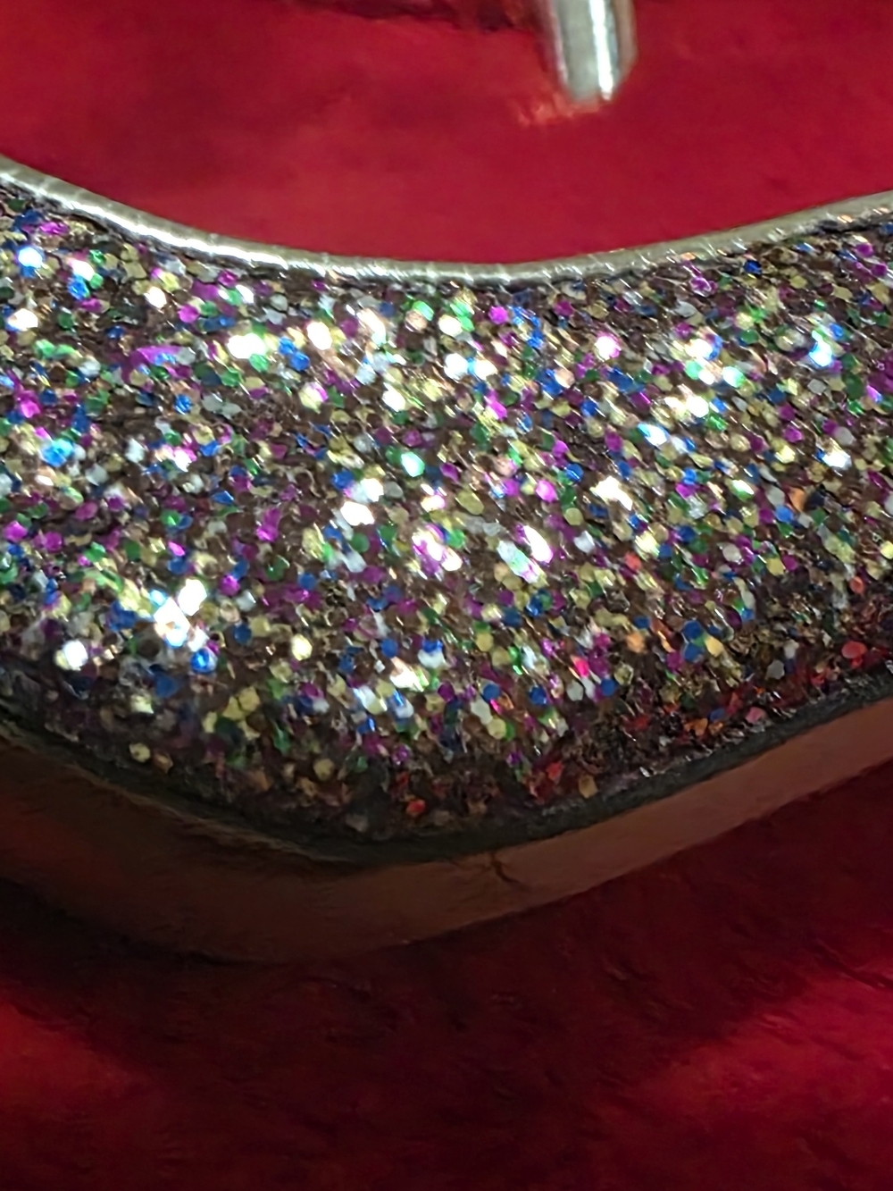 J.Renee Glitter Pointed Toe Pumps in Multi-Color - Picture 5 of 6
